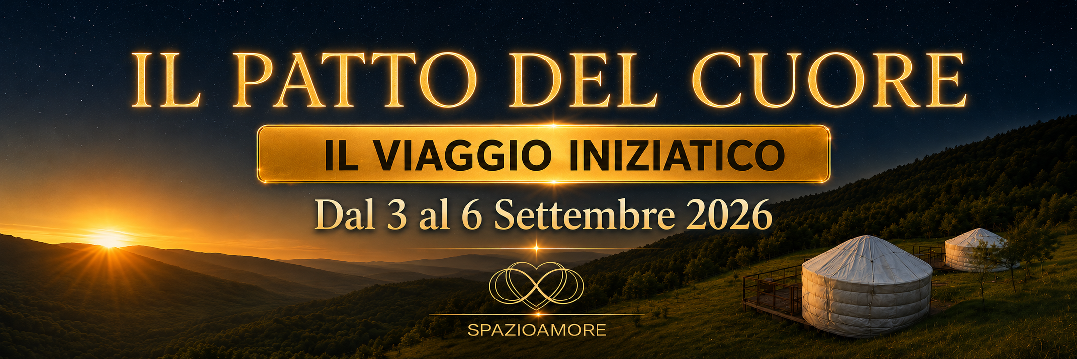 Il Patto del Cuore 2026 - viaggio esperienziale in presenza SpazioAmore