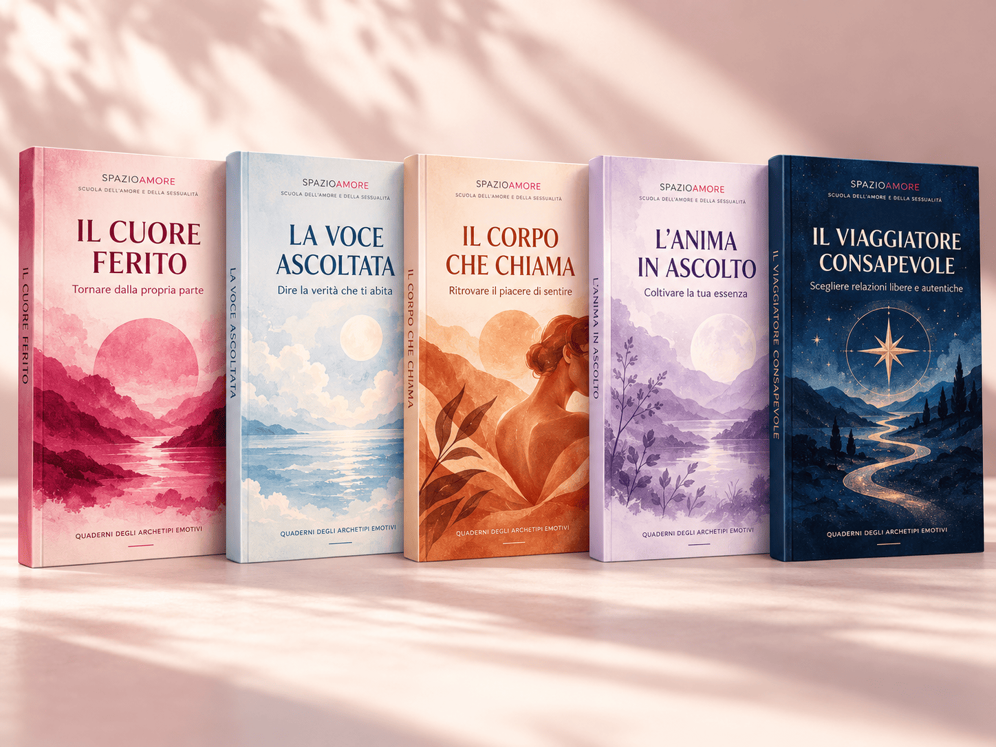 I cinque workbook degli Archetipi Emotivi